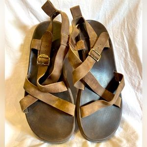 Men’s Leather Chaco Sandals - Size 12 - Otter Chaco - great condition!